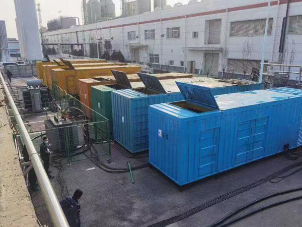 莱芜柴油发电机出租案例展示